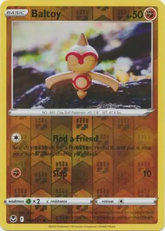 Baltoy Reverse Holo 093 Normal