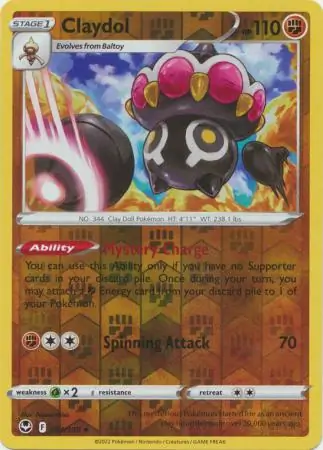 Claydol Reverse Holo 094 Normal