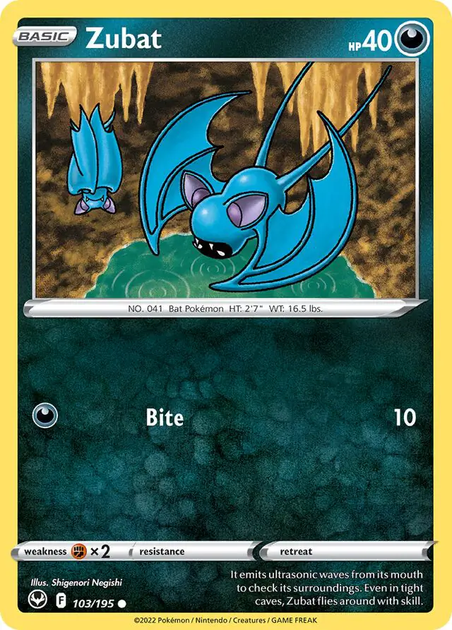 Zubat 103 Normal