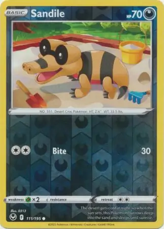Sandile Reverse Holo 111