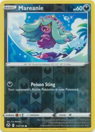 Mareanie Reverse Holo 114 Normal