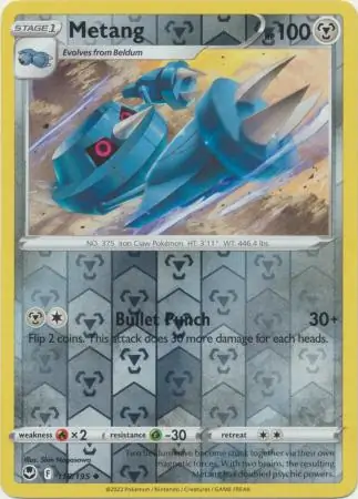 Metang Reverse Holo 118 Normal