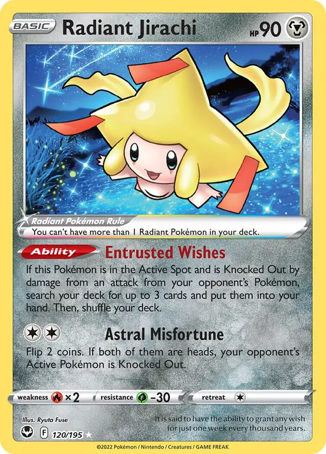 Radiant Jirachi 120 Normal