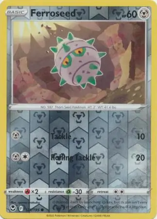 Ferroseed Reverse Holo 121