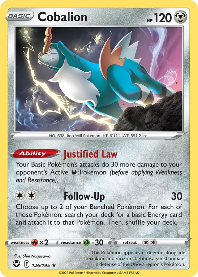 Cobalion 126 Normal