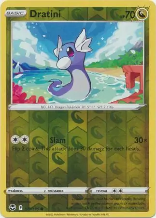 Dratini Reverse Holo 129