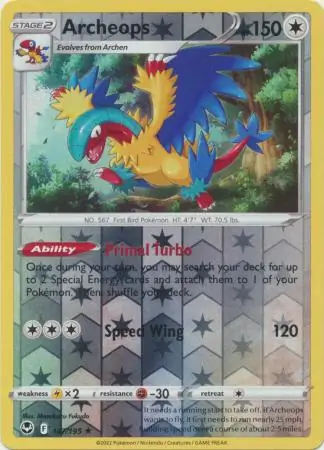 Archeops Reverse Holo 147 Normal