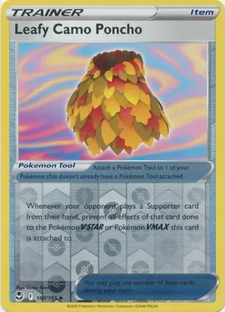 Leafy Camo Poncho Reverse Holo 160 Normal