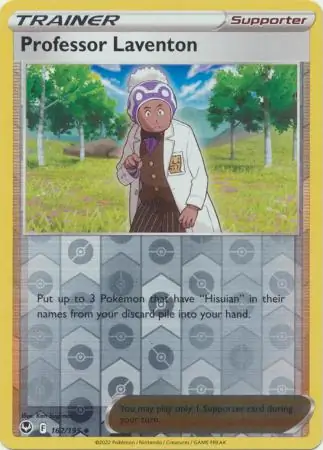 Professor Laventon Reverse Holo 162 Normal