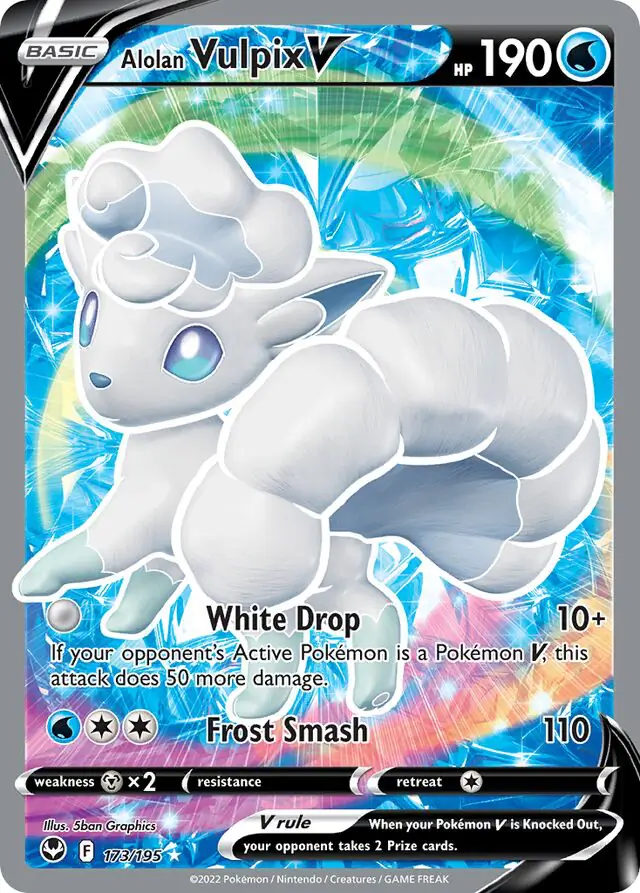 Alolan Vulpix V 173 Normal
