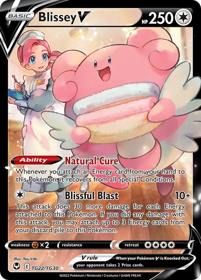 Blissey V TG22 Normal