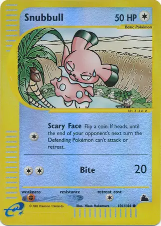 Snubbull Reverse Holo 101 Normal