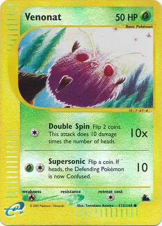 Venonat Reverse Holo 112