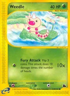 Weedle 114 Normal