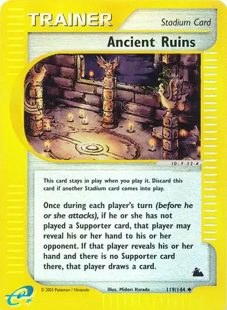 Ancient Ruins Reverse Holo 119 Normal