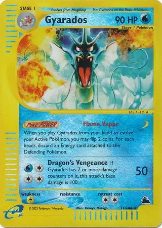 Gyarados Reverse Holo 11 Normal