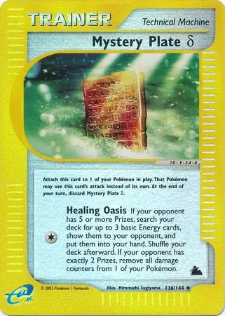 Mystery Plate Delta Reverse Holo 136