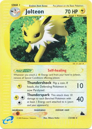 Jolteon Reverse Holo 13 Normal