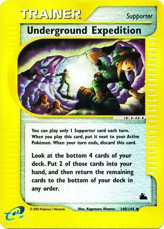 Underground Expedition Reverse Holo 140