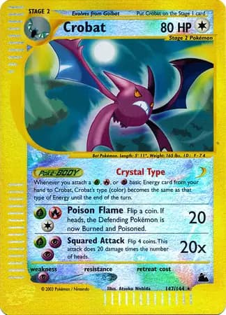 Crobat Reverse Holo 147