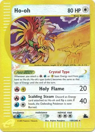 Ho-Oh Reverse Holo 149 Normal