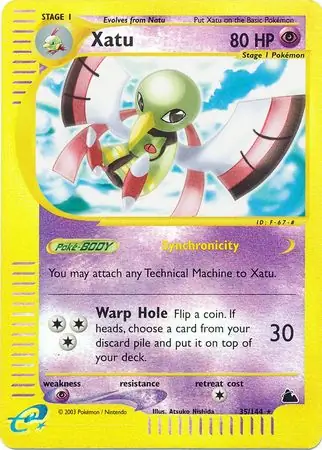 Xatu Reverse Holo 35 Normal