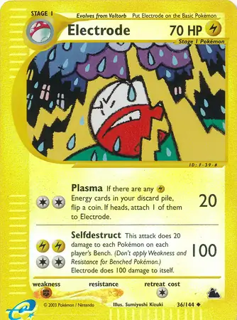 Electrode Reverse Holo 36 Normal