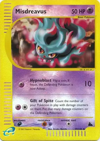 Misdreavus Reverse Holo 39 Normal