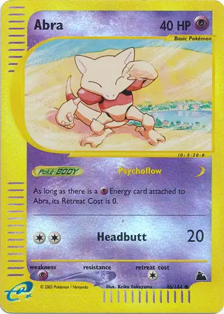 Abra Reverse Holo 46 Normal