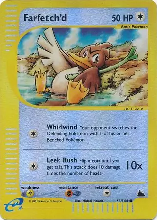 Farfetch'd Reverse Holo 55 Normal