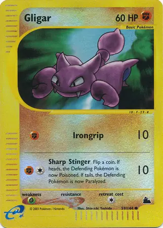 Gligar Reverse Holo 59 Normal