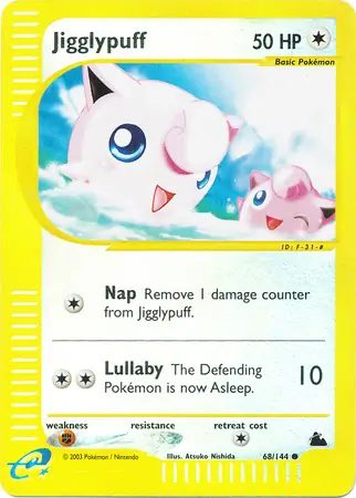 Jigglypuff Reverse Holo 68 Normal