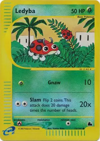 Ledyba Reverse Holo 73 Normal