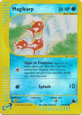Magikarp Reverse Holo 75 Normal