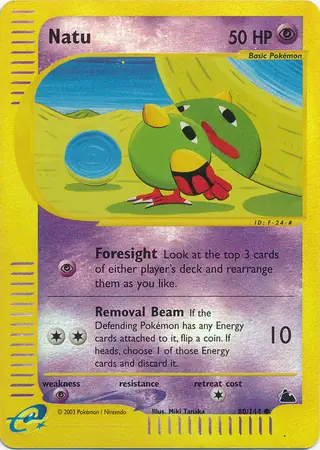 Natu Reverse Holo 80 Normal