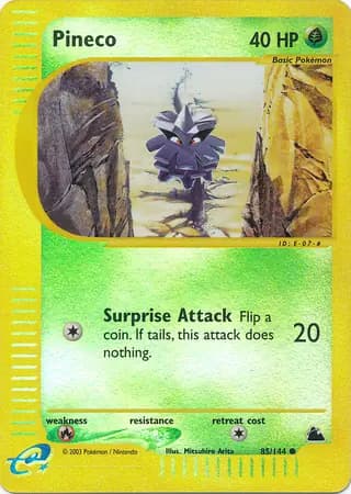 Pineco Reverse Holo 85 Normal