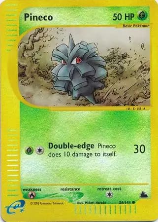 Pineco Reverse Holo 86