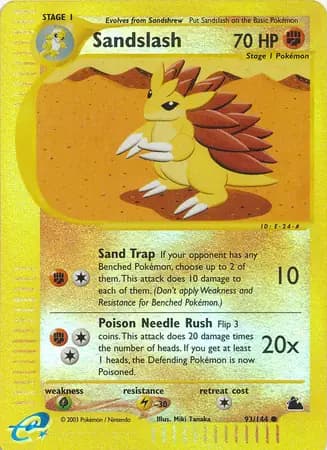 Sandslash Reverse Holo 93 Normal
