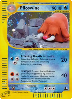 Piloswine Holo H22