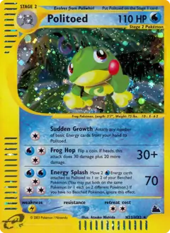 Politoed Holo H23 Normal