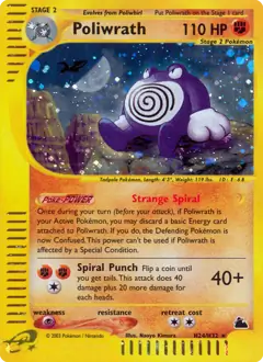Poliwrath Holo H24 Normal