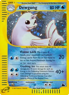 Dewgong Holo H6 Normal