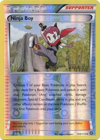 Ninja Boy Reverse Holo 103 Normal