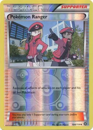 Pokemon Ranger Reverse Holo 104 Normal