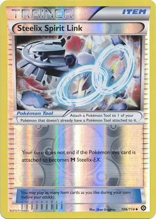 Steelix Spirit Link Reverse Holo 106 Normal