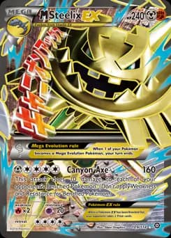 Full Art M Steelix EX 109