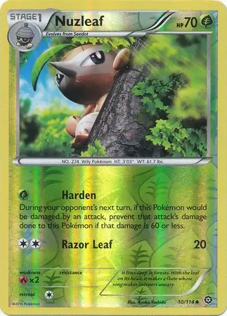 Nuzleaf Reverse Holo 10