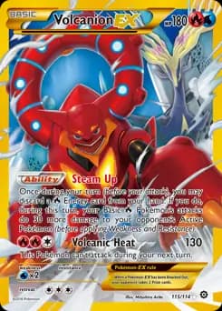 Volcanion EX Secret 115 Normal