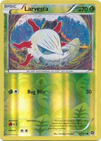 Larvesta Reverse Holo 14