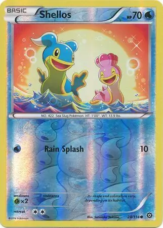 Shellos Reverse Holo 28 Normal